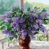 Lilacs Vase Paint By Number