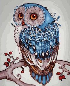 Mandala Owl Paint By Number