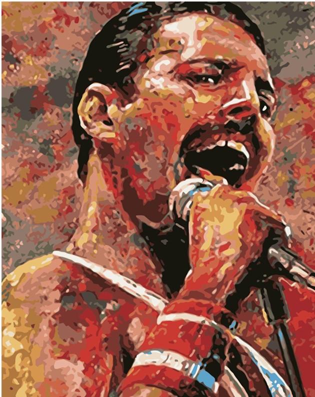 Farrokh Bulsara Freddie Mercury Paint By Numbers