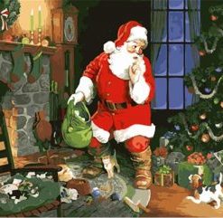 Santa Claus Paint By Number
