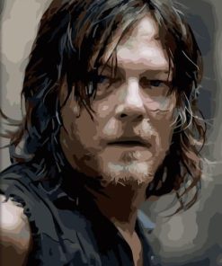 Daryl Dixon Paint By Numbers