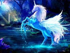 Unicorn Horse Paint By Number