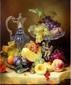 Vintage Fruits Paint By Number