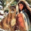 Wolf Woman Paint By Number