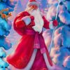 Santa Claus Christmas paint by numbers