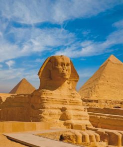 Great Sphinx Of Giza Egypt paint by numbers