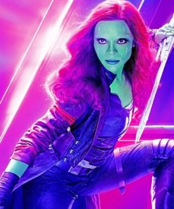 Gamora Paint by numbers