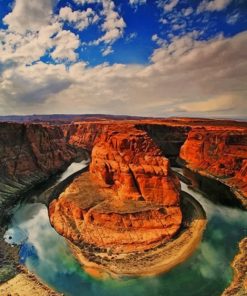 Glen Canyon National Recreation Area America paint by numbers