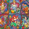 Disney Princesses paint by numbers