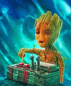 Dj Groot paint by number