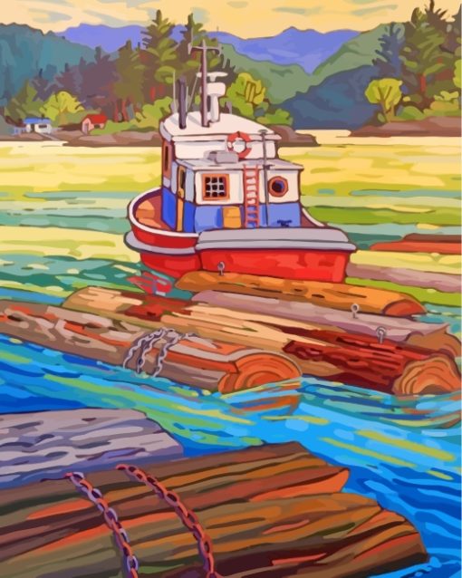 Maritime Art Paint by numbers