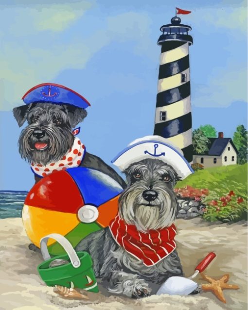 Miniature-Schnauzer-paint-by-numbers