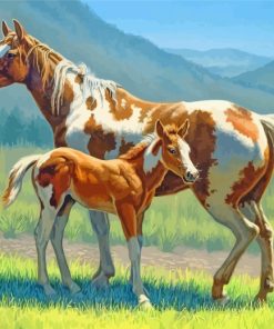 brow-horses-paint-by-numbers