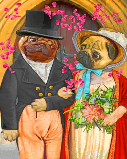 classy-pug-couple-paint-by-numbers