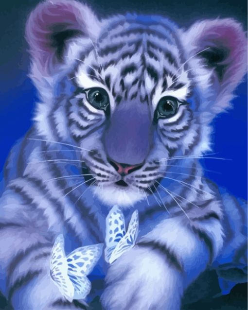 cute-baby-tiger-paint-by-numbers