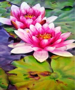 realistic-water-lily-paint-by-numbers