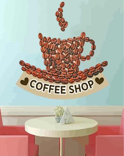 Coffee-Shop-Decor,-Coffee-Shop-Decal,-Coffee-Shop-Sticker,-Coffee-Shop-Wall-Art-paint-by-numbers