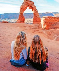 Friends-in-arches-national-park-paint-by-numbers