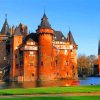 Netherlands Castle De Haar Paint by numbers