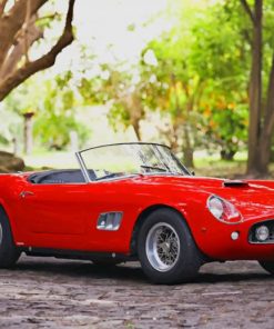 Red-Classic-ferrari-paint-by-number