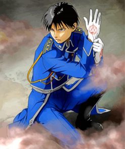 Roy Mustang Paint by numbers