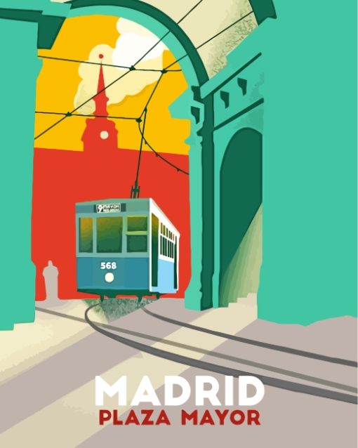 madrid-spain-paint-by-numbers