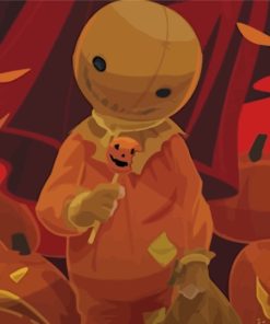 Trick r Treat Sam Doll Paint by numbers