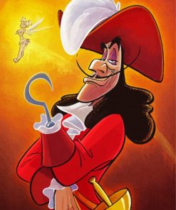 Captain Hook Art paint by numbers
