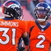 Denver Broncos Players paint by numbers