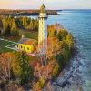 Door County Lighthouse paint by numbers