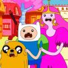 Finn And Jake Illustration paint by numbers