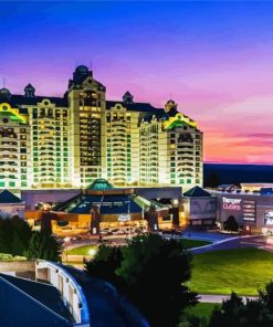 Foxwoods Resort Casino paint by numbers