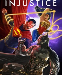 Injustice Poster paint by numbers