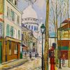 Maurice Utrillo La Place paint by numbers