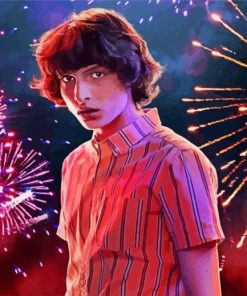 Mike Wheeler Stranger Things paint by numbers