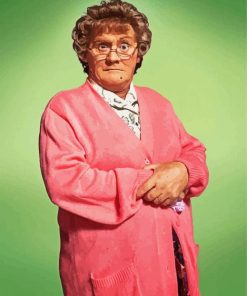 Mrs Brown paint by numbers