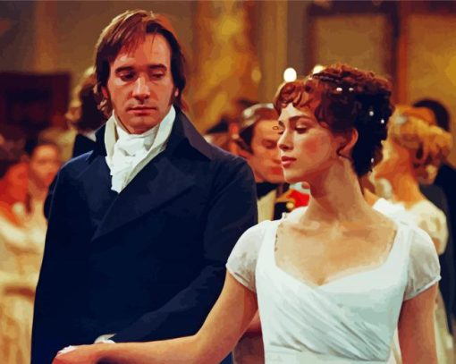 Aesthetic pride And Prejudice paint by numbers