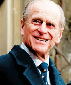 Aesthetic Prince Philip paint by numbers