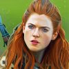 Aesthetic Ygritte paint by numbers