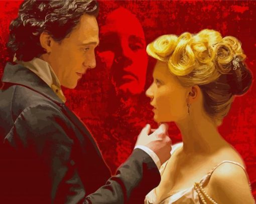 Aesthetic Crimson Peak paint by numbers