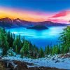 Beautiful Landscape Pacific Northwest paint by numbers