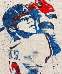 Atlanta Braves Ronald Acuna paint by numbers