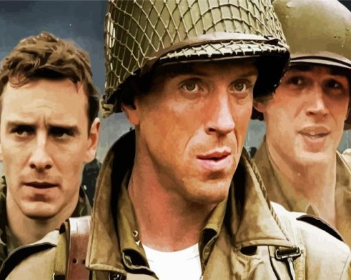 Band Of Brothers Movie Characters paint by numbers