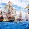 Battle Of Trafalgar paint by numbers