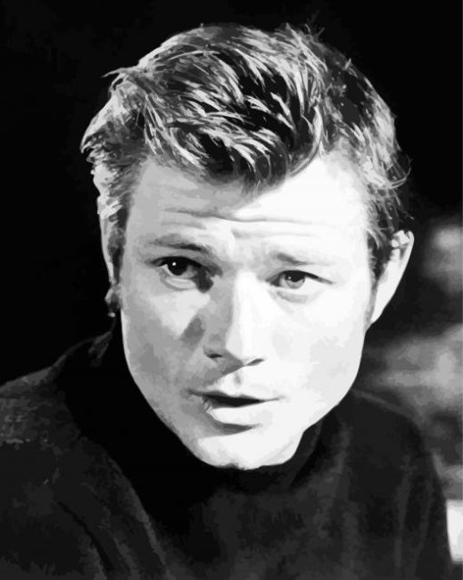 Black And White Young Michael Parks Paint By Numbers