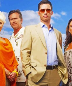 Burn Notice Characters Paint By Numbers