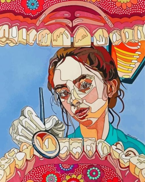 Dentist Art paint by numbers