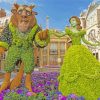 Disney Garden Flower Show paint by numbers