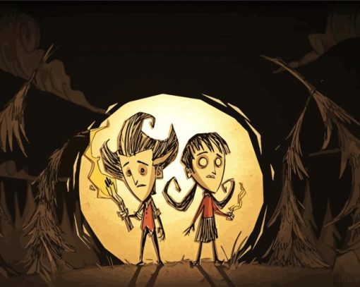 Dont Starve Together Game paint by numbers