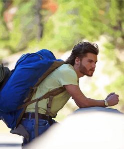 Emile Hirsch Into The Wild paint by numbers